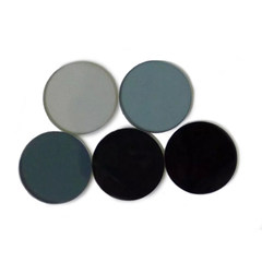 Neutral gray filter ZAB 70 subtractors neutral light reducer dark gray glass visible light attenuation of 20mm