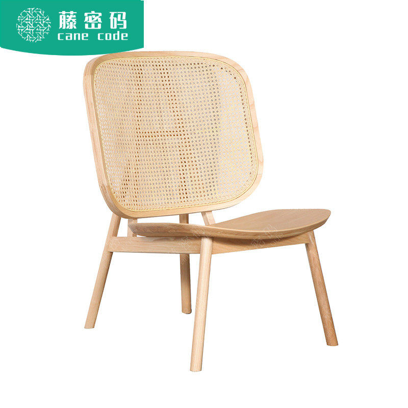 Nordic Solid Wood Dining Chair Negotiation Chair Brief Medieval Leaning Back Chair Hotel Folk Sleeping Net Red Casual Rattan Choreography Chairs-Taobao