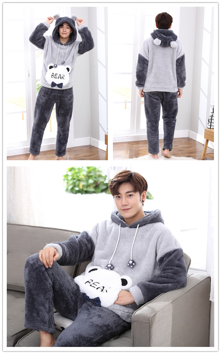 Pyjama mixte en Polyester Polyester  à manches longues - Ref 3004701 Image 17