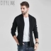 Áo len cardigan nam 2019 mới mùa thu Hàn Quốc của xu hướng áo len đẹp trai Áo len nam mỏng - Hàng dệt kim áo cổ lọ nam Hàng dệt kim