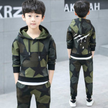  Childrens clothing boys autumn suit childrens trend 2021 new handsome middle and large children fashionable spring and autumn net celebrity foreign trend