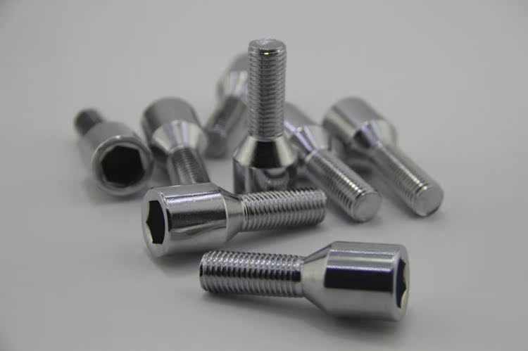 Xe sửa đổi bánh xe trung tâm Volkswagen BMW Mercedes Peugeot MG lốp đặc biệt chống trộm Hexagon vít thanh vít bàn chải rửa xe ô tô