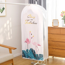 Clothes anti-dust clothing cover Coat transparent household wardrobe Suit cover hanging clothes bag three-dimensional fully enclosed dust cover