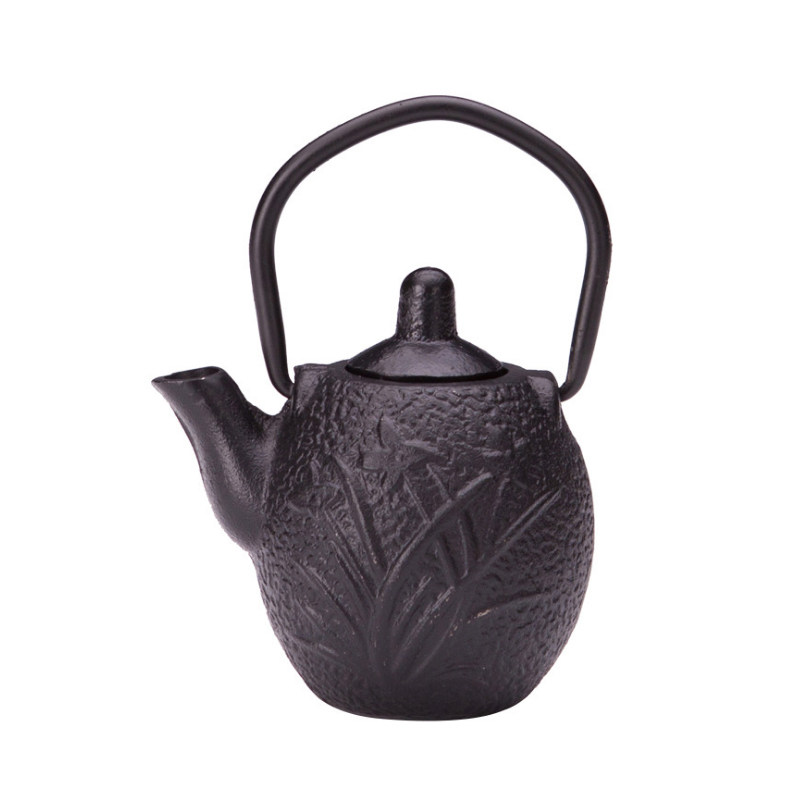 Mini small iron pot cast iron pot ornamental pot southern Japan old iron pot handmade teapot kung fu tea set tea pet ornament