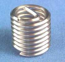 The customer orders 50 M10 × 1-1 5d(12 1 lap) ordinary steel wire screw sleeves