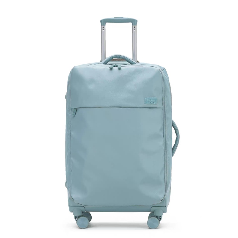 Only 1.8kg Oxford Trolley Suitcase 20inch Carry-On Suitcase with Universal Wheels, Waterproof, Lightweight Soft Case for Men and Women