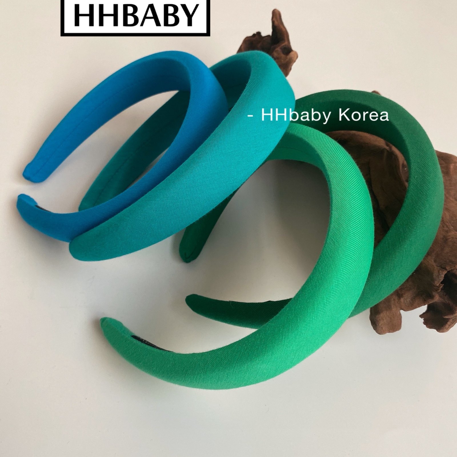 (HHBABY) Korean chic feel soft ~ super good looking retro and fashionable ~ simple sponge hair band woman