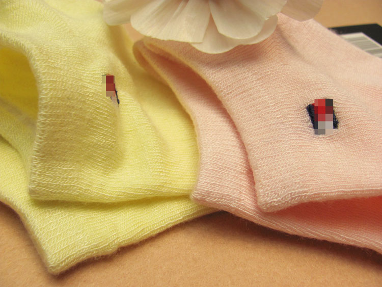 Chất liệu cotton lớn của Mỹ, vớ sợi tre, chất khử mùi, thấm mồ hôi, thoải mái, thoáng khí, mỏng, vớ nông, vớ nữ tất lót lông