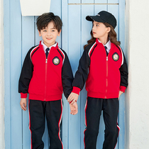 Primary school childrens school uniforms kindergarten garden clothes Spring and autumn clothes teachers wear sports suit pure cotton children class Inn