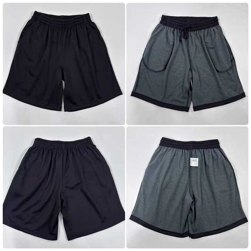 24-Piece Physical Training Shorts, Summer Quick-Drying Breathable Sports Running Fitness Training Shorts, Sweat-Absorbent Elastic Waist