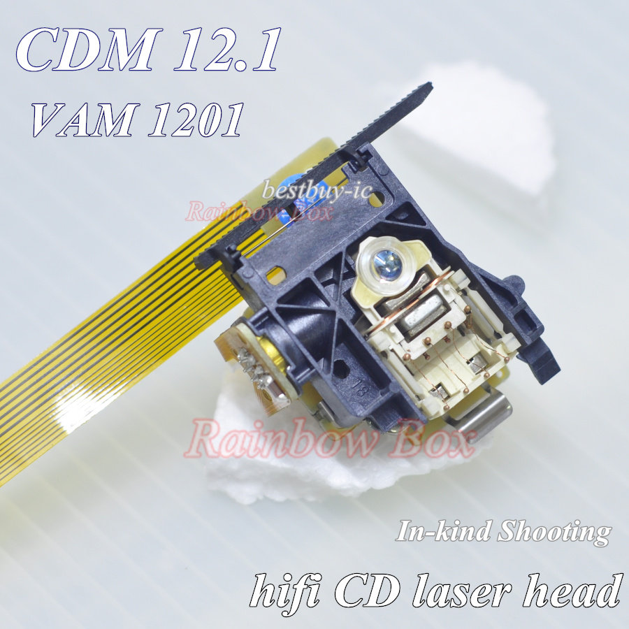 TKSE Laser-Abnehmer CDM12.1 – Optische Laserlinse Mit Mechanismus VAM1201/VAM1202, Ersatzteil Für CD-Player & Laufwerke