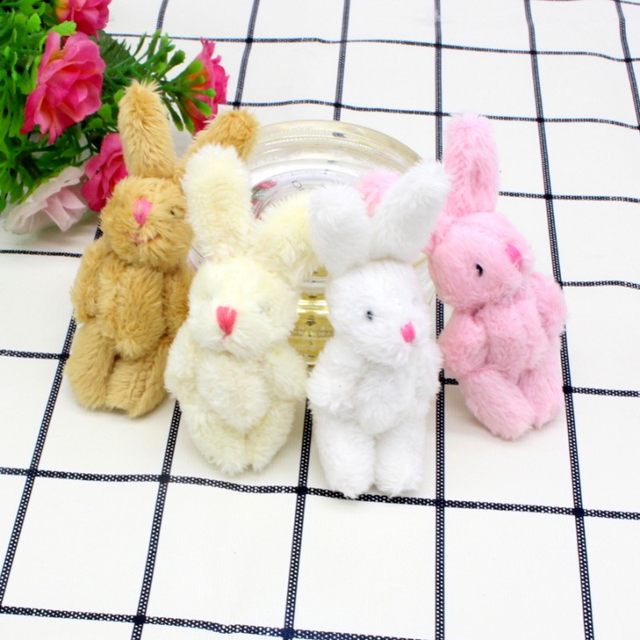 Super ງາມ plush toy ຜົມຍາວຮ່ວມ rabbit doll diy ຄວາມຄິດສ້າງສັນ brooch buckle ເຄື່ອງປະດັບເຄື່ອງນຸ່ງຫົ່ມຖົງ doll