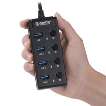 ORICO W9PH4 USB3 0 splitter one drag four USB HUB extension USB3 0 HUB with switch