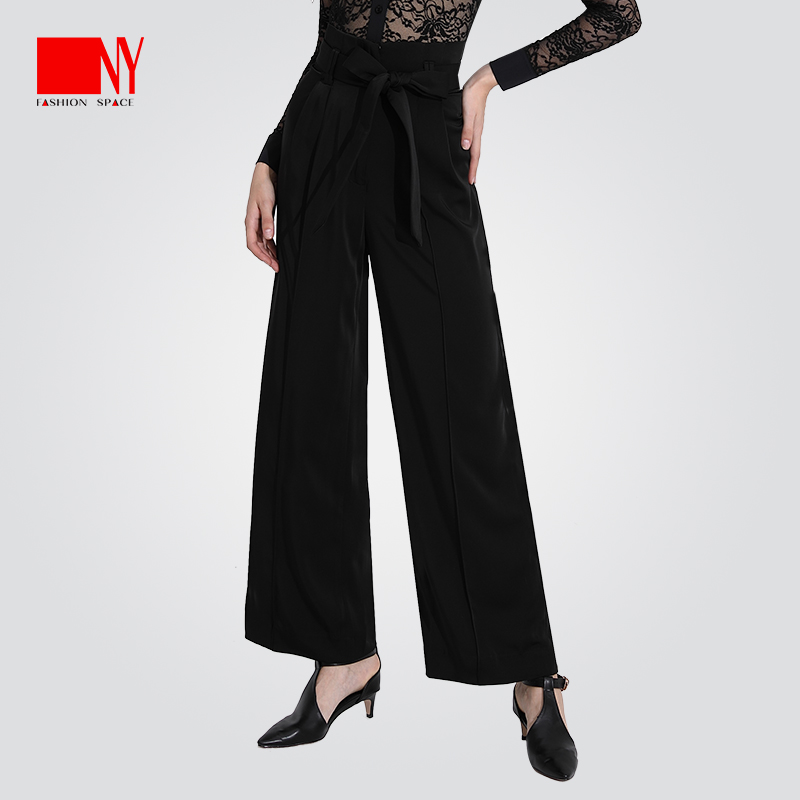 NY Nayi modern national standard dance high waist women's pants bottoms High waist training dance pants Practice pants Latin dance pants