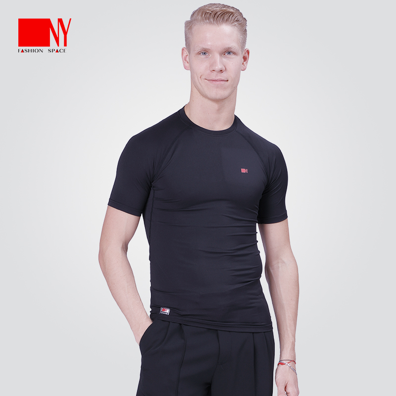 NY NaYi Dance Costume Men's Modern Dance National Standard Dance Top New Modern Dance Competition Suit Waltz Dance Costume