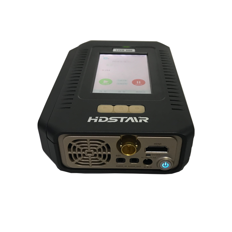 HDSTAR HDSLIVE 200 professional mobile video terminal portable webcast