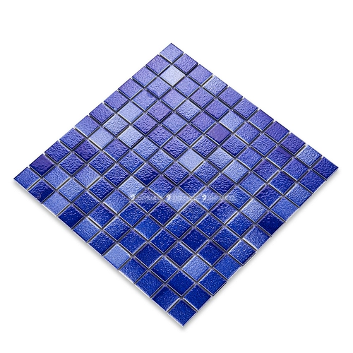 Мозаика, синий дорожный нескользящий зеленый бассейн