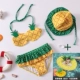 Đồ bơi trẻ em Hàn Quốc cho bé gái bé gái bikini bé gái suối nước nóng dễ thương Đồ bơi nhỏ dứa