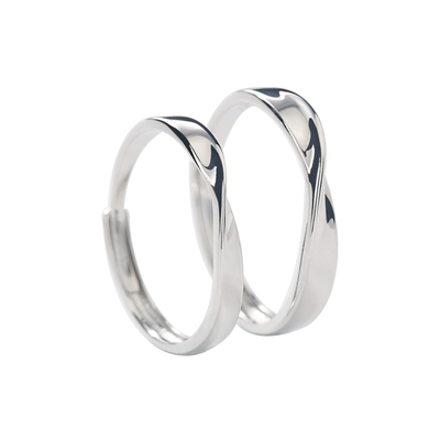 【原创设计】莫比乌斯环情侣戒指