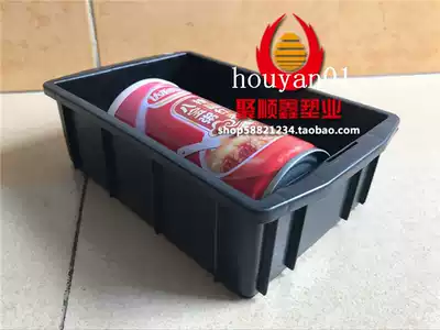No 02 Small anti-static turnover box Parts box Component box Black plastic box Plastic box Plastic box electrostatic box