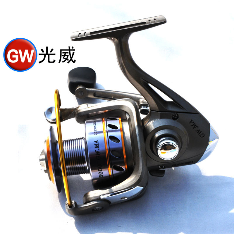 Рыболовная катушка Guangwei GW.МА цельнометаллическая головка морская удочка колесо рыболовная катушка спиннинг колесо рок удочка колесо Бесплатная доставка рыболовные снасти