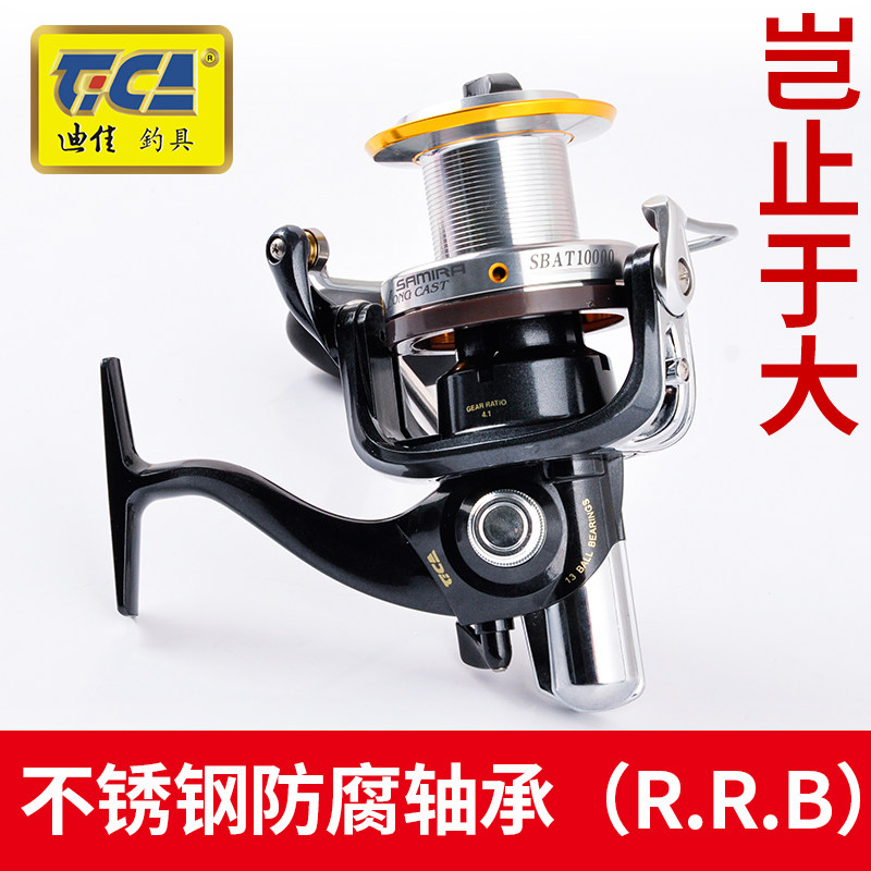 Sgrade SBAT di Canon fishing wheel far cast stainless steel metal wheel head roll line instrumental fishing gear 10000 fishing wheels
