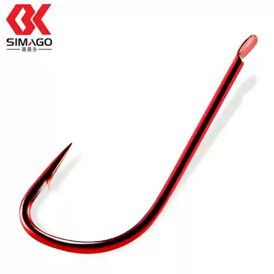 Shimando hook High carbon steel barbed sleeve hook Super hard fishing hook Competitive hook Table fishing hook