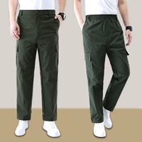 Военные зеленые снимки + военная зеленая эластичная талия [два комплекта с добавлением промежности]]