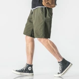 Летние шорты для отдыха, хлопковые пляжные штаны, оверсайз, свободный прямой крой