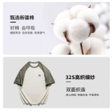 Универсальная хлопковая футболка для отдыха, круглый воротник