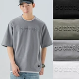 Хлопковая футболка для отдыха, короткий рукав, оверсайз