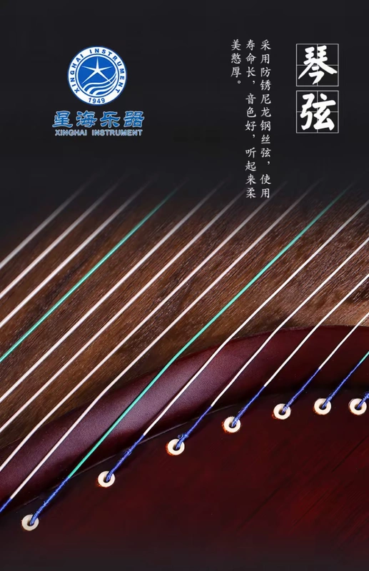 Bắc Kinh Xinghai Guzheng Hardwood Guzheng Giới thiệu về người mới bắt đầu dạy nhạc cụ Guzheng - Nhạc cụ dân tộc