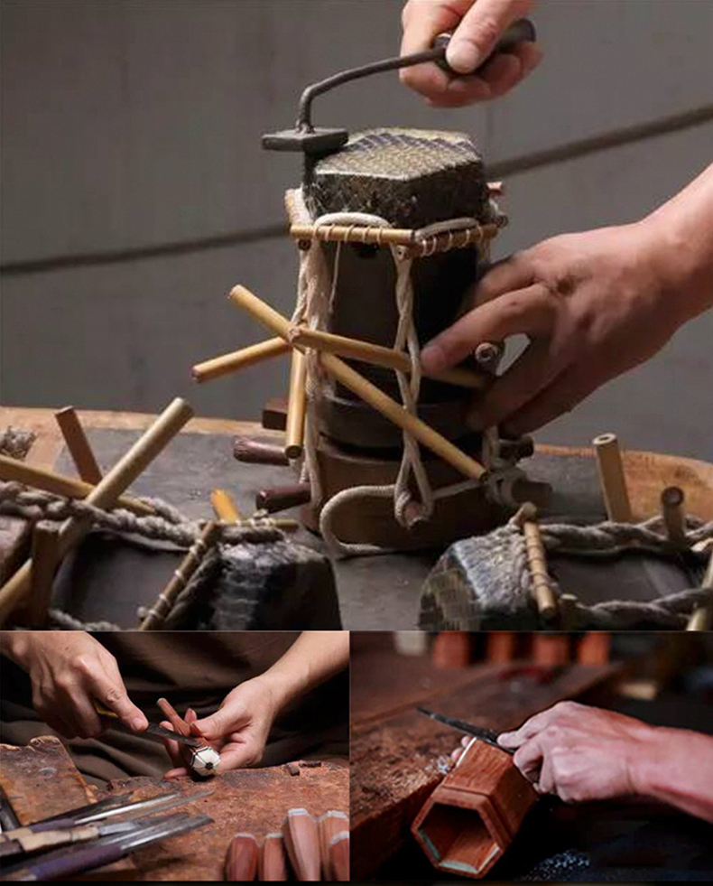 Tô Châu nhạc cụ dân tộc gỗ gụ đàn nhị học cách chơi đàn piano nhà máy giao hàng trực tiếp phụ kiện sáo mão mèo