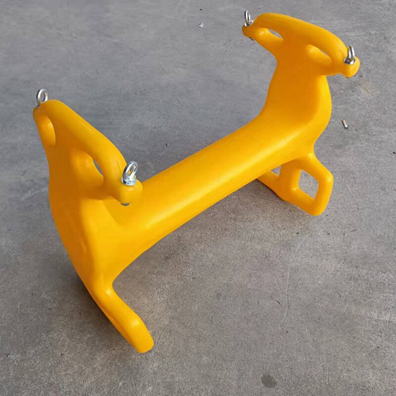 Plastic Boot SEAT NURSERY SCHOOL WORK WORDS DOUBLE IRON CHAIN SWING PLATE CHILDREN OUTDOOR MOON HANGING CHAIR ACCESSORIES TOYS