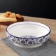 Bộ đồ ăn khách sạn sứ màu xanh và trắng lớn bát súp bát sứ ngâm cá luộc bộ chén đĩa đẹp