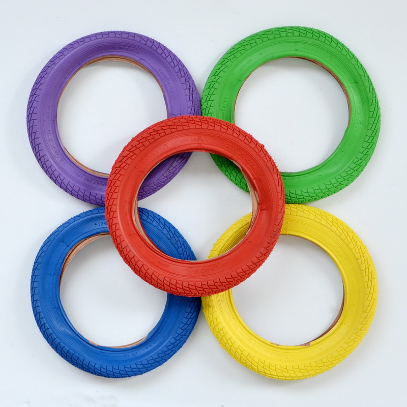 12 1 2X2 1 4 Bicycle tires 12X2 125 inner tubes Folding bicycle stroller color outer tires recommended
