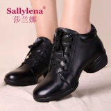 Туфли, танцующая обувь, из натуральной кожи, мягкая подошва