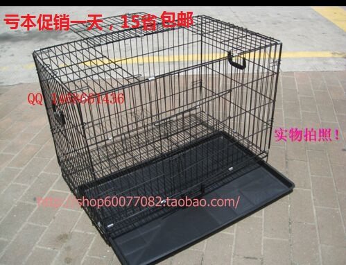Part Bold Folding Dog Cage Cat Cage Rabbit Cage Top Door Small Dog Medium and Large Dog Cage