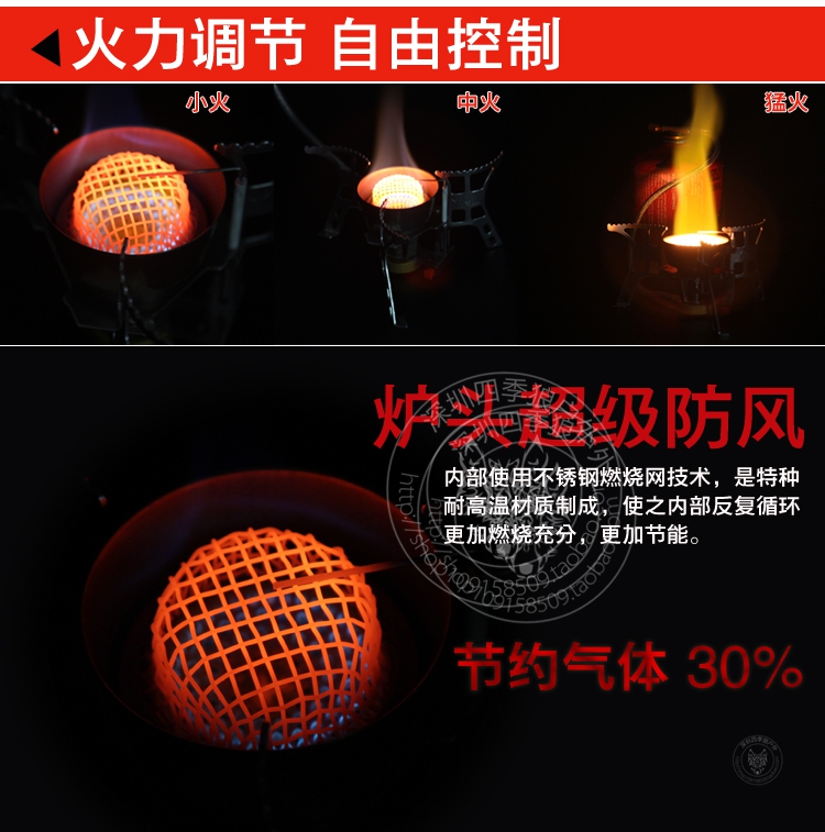 Xác thực xem núi lửa bếp lửa ngoài trời cắm trại ngoài trời thiết bị bếp lò chia bếp - Bếp lò / bộ đồ ăn / đồ nướng dã ngoại mua bếp ga mini