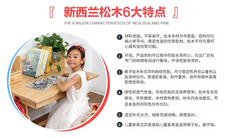 Trẻ em gỗ rắn có thể được nâng lên và hạ xuống bàn học sinh học bàn ghế học sinh kết hợp bàn bàn bàn - Bàn bàn xếp gọn