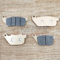 Harley XL883 XL1200 L R N C X48 72 04-13 front and rear brake pads Copper fiber