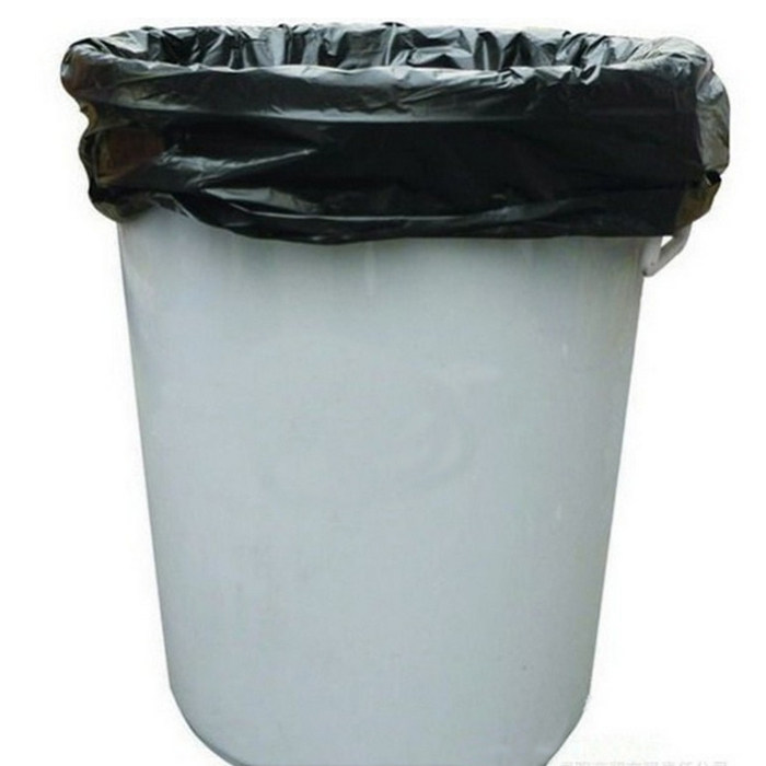  Black thickened garbage bag property Large number of garbage bags 90 * 105cm garbage bags a bundle of 50