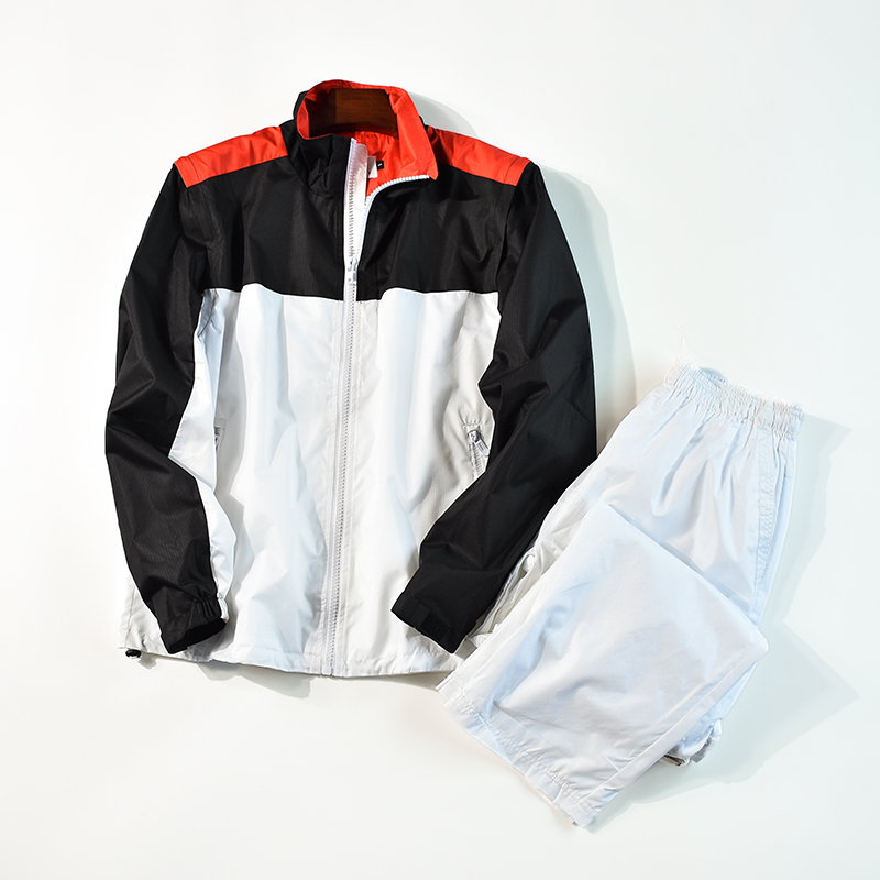 Bộ đồ thể thao cho nam và nữ Các cặp đôi thể thao Quần dài tay ngắn Quần short tay ngắn có thể tháo rời - Thể thao sau quần áo thể thao