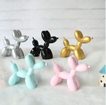 Birthday cake decoration ornaments balloon dog baked goods pastry dessert scene