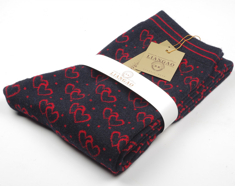 Pantalon collant 50 Jacquard en cachemire - Ref 751820 Image 13