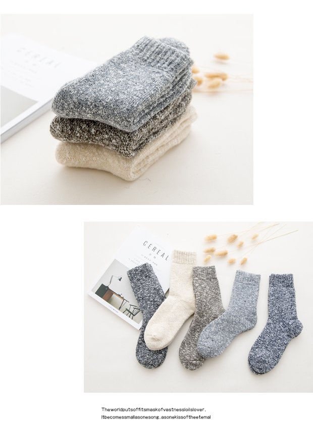 Mùa đông cotton dày vớ nam vớ đáy khăn khử mùi ấm cotton terry vớ dày đáy thủy triều vớ cao