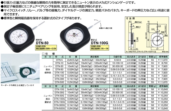 Japan's TECLCK to get the Letensiometer DT-5