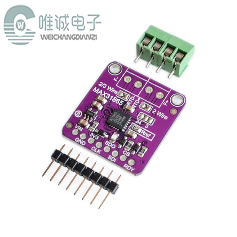 31865 MAX31865 RTD 铂电阻温度检测器 PT100至PT1000