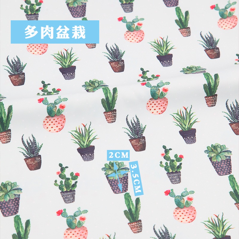 Được xuất khẩu sang Nhật Bản, vải in hình gió dễ thương của Nhật Bản vải cotton dày