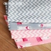 Tự làm quần áo handmade vải giường twill bông in vải cực gấu thiên đường chiều rộng 160cm Vải vải tự làm